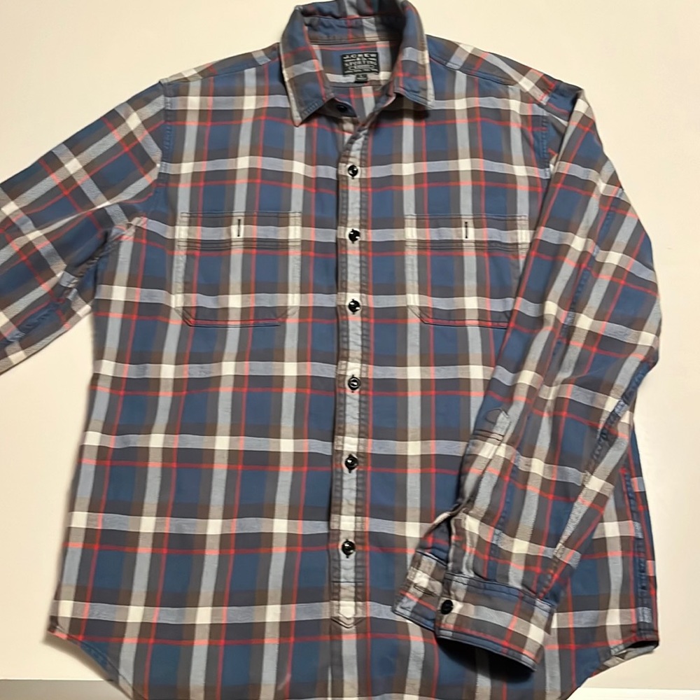 JCrew thick cotton button down.